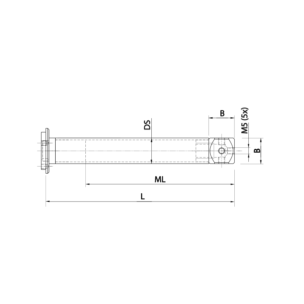 Drawing of product TV M5 011 15 025