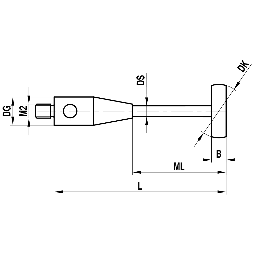 Drawing of product KK M2 040 03 032