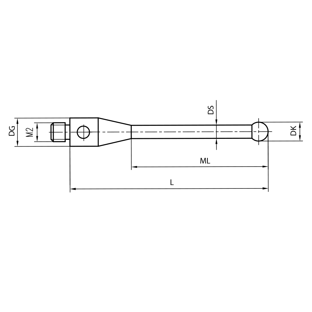 Drawing of product TI M2 010 03 010