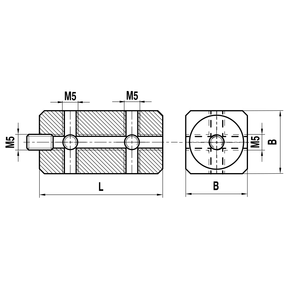 Drawing of product WT M5 000 20 040