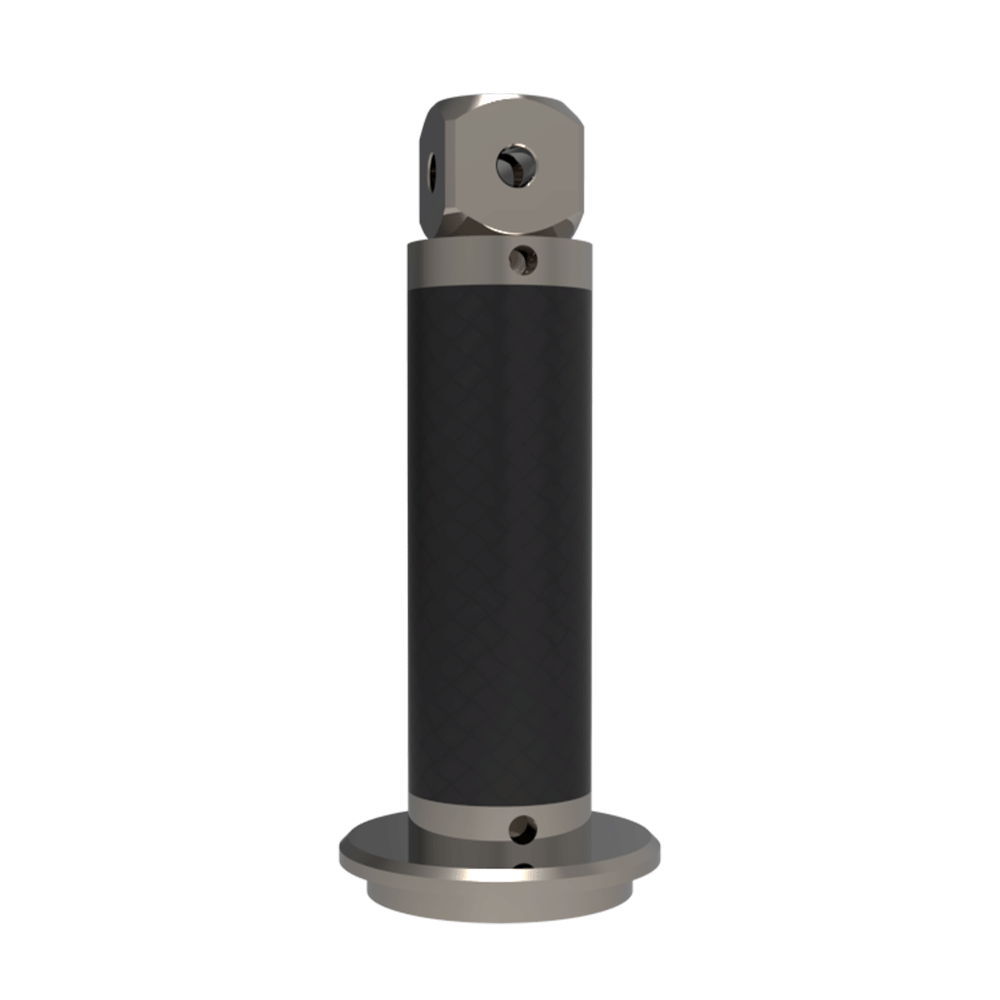 Extension; base: titanium; stem: carbon fiber