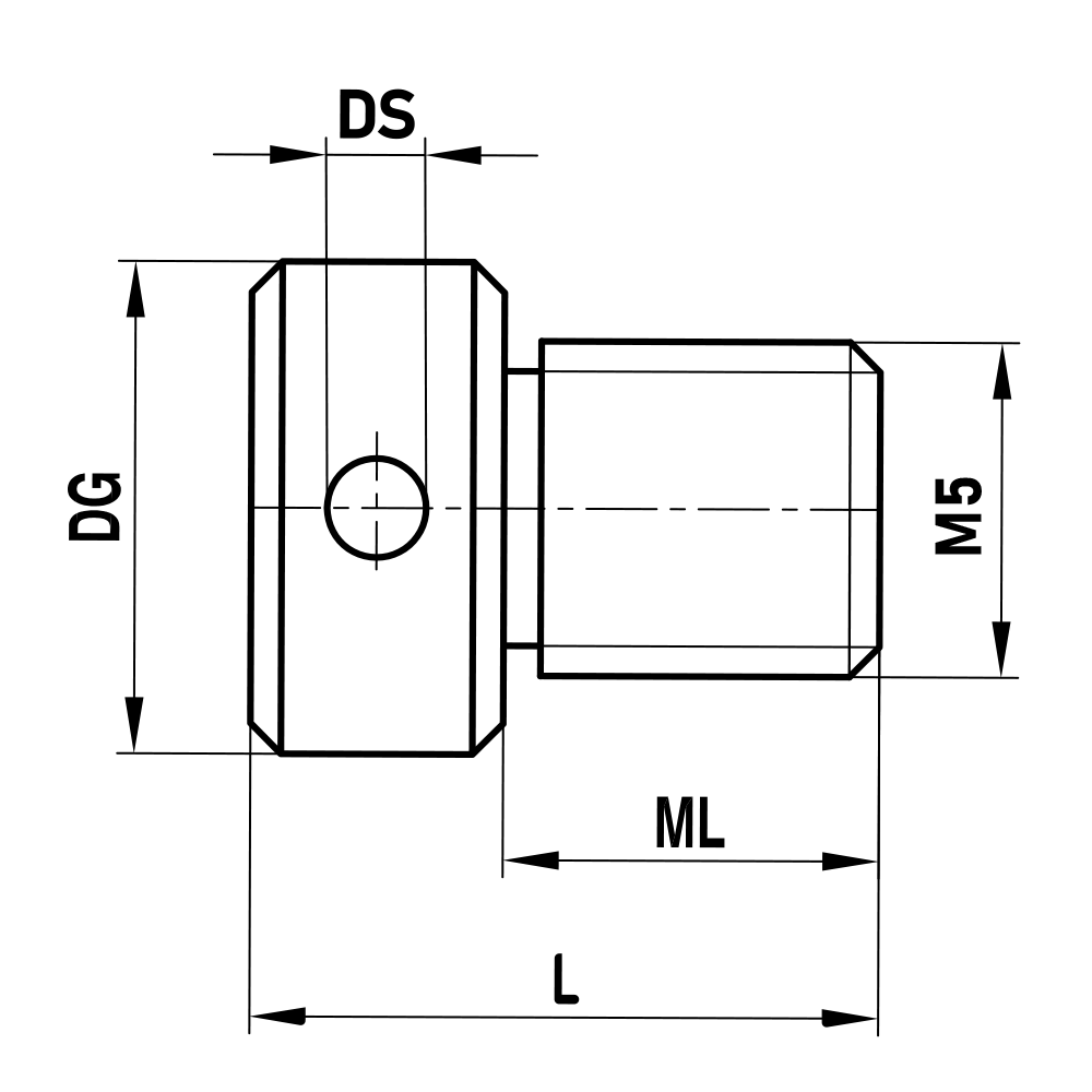 Drawing of product GW M5 000 10 016