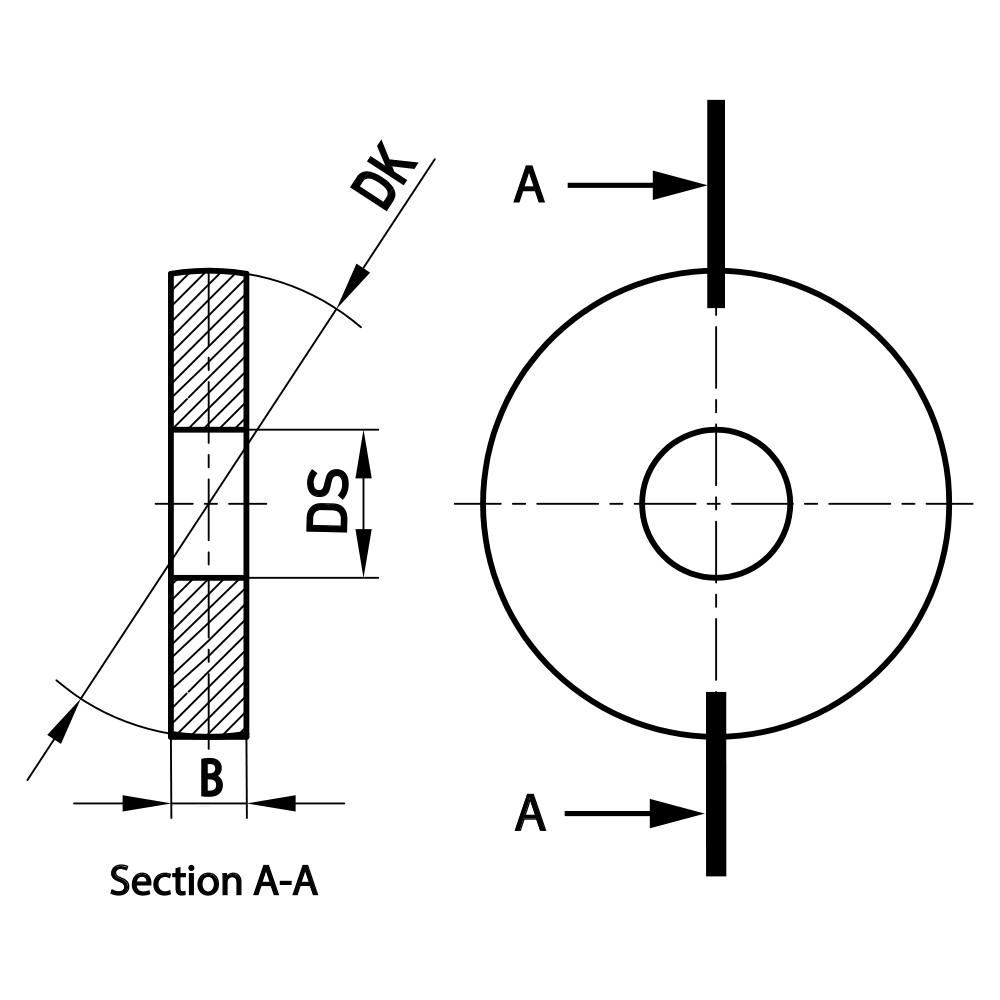 Drawing of product KI M5 050 50 080