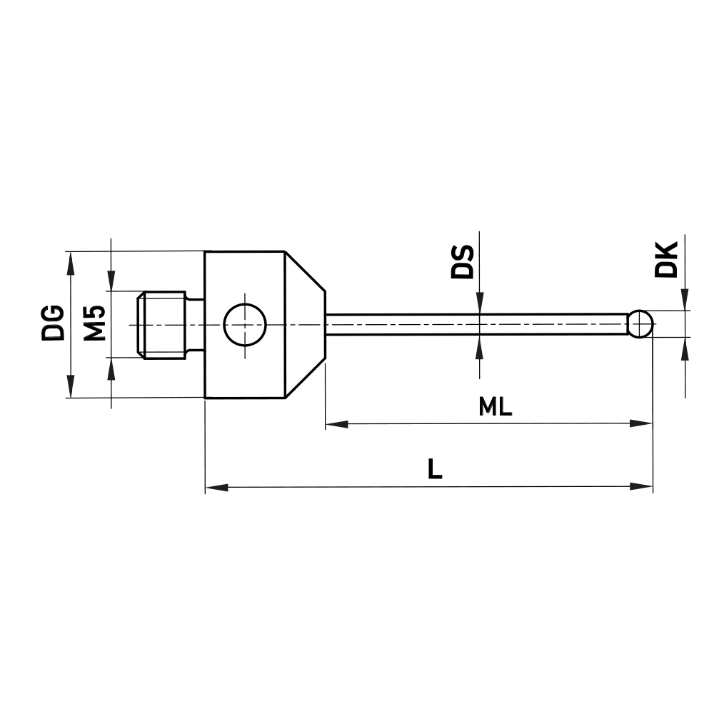 Drawing of product NH M5 050 11 034