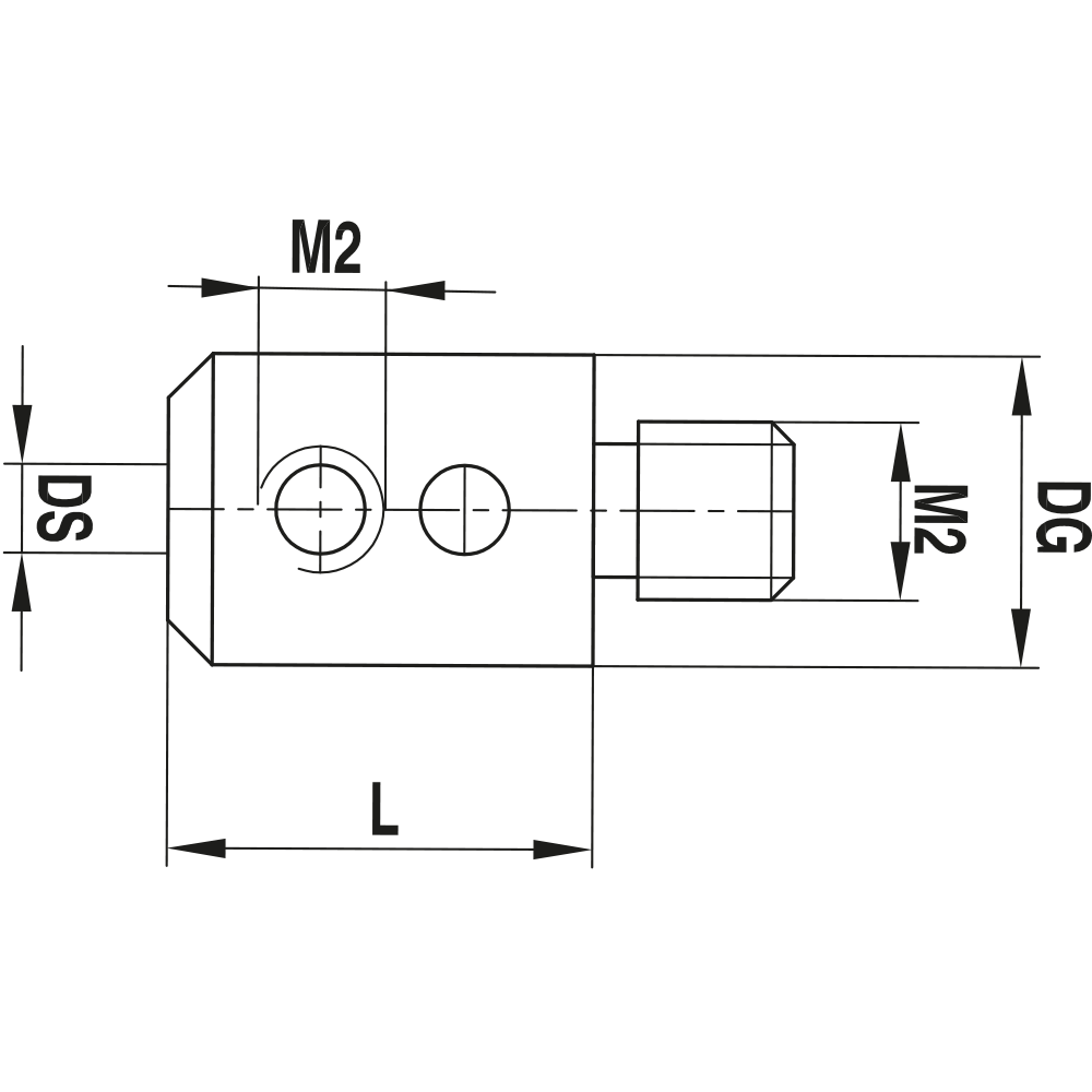 Drawing of product KH M2 010 06 008