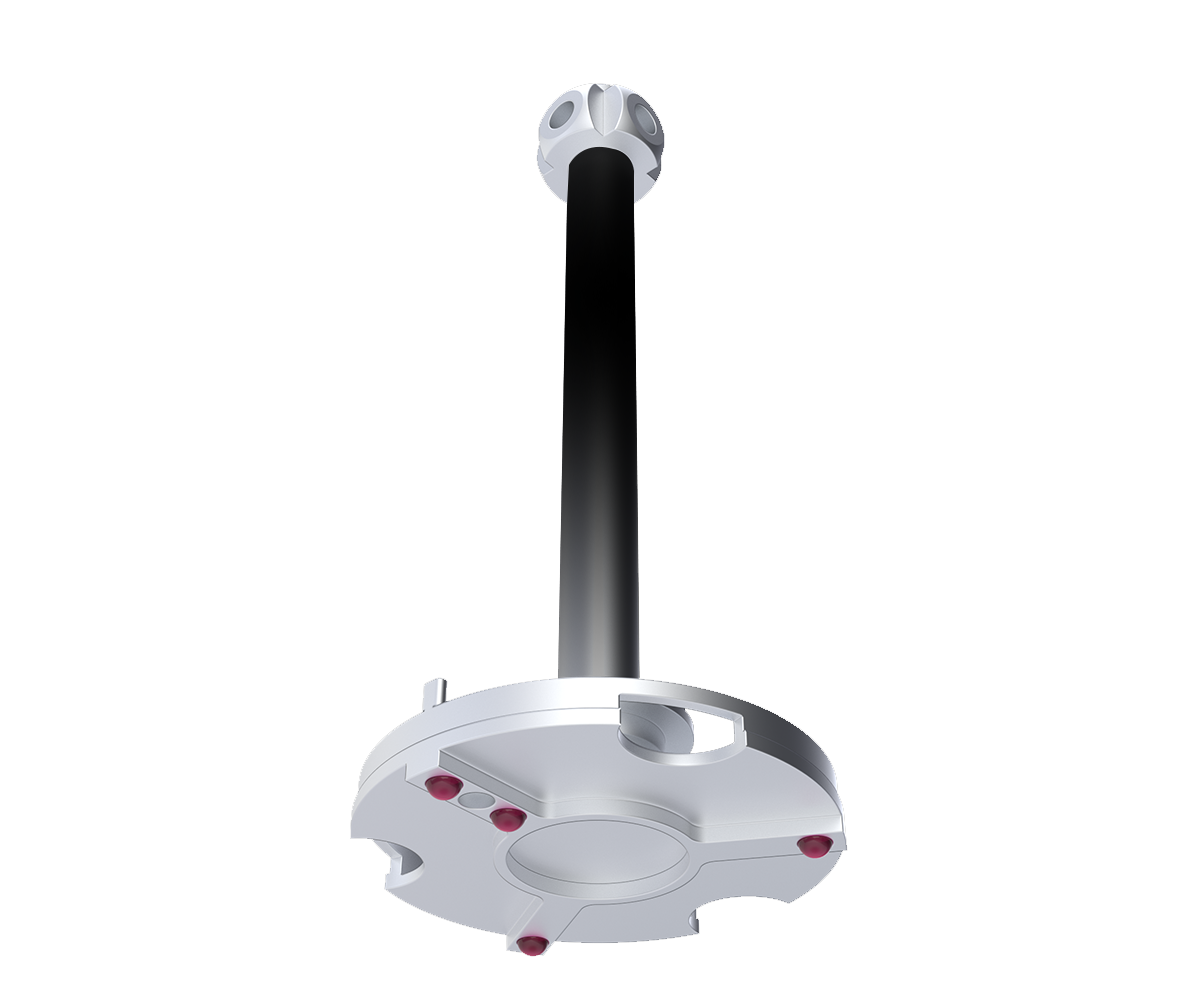 Adaptor plates; base: aluminium; stem: carbon fiber