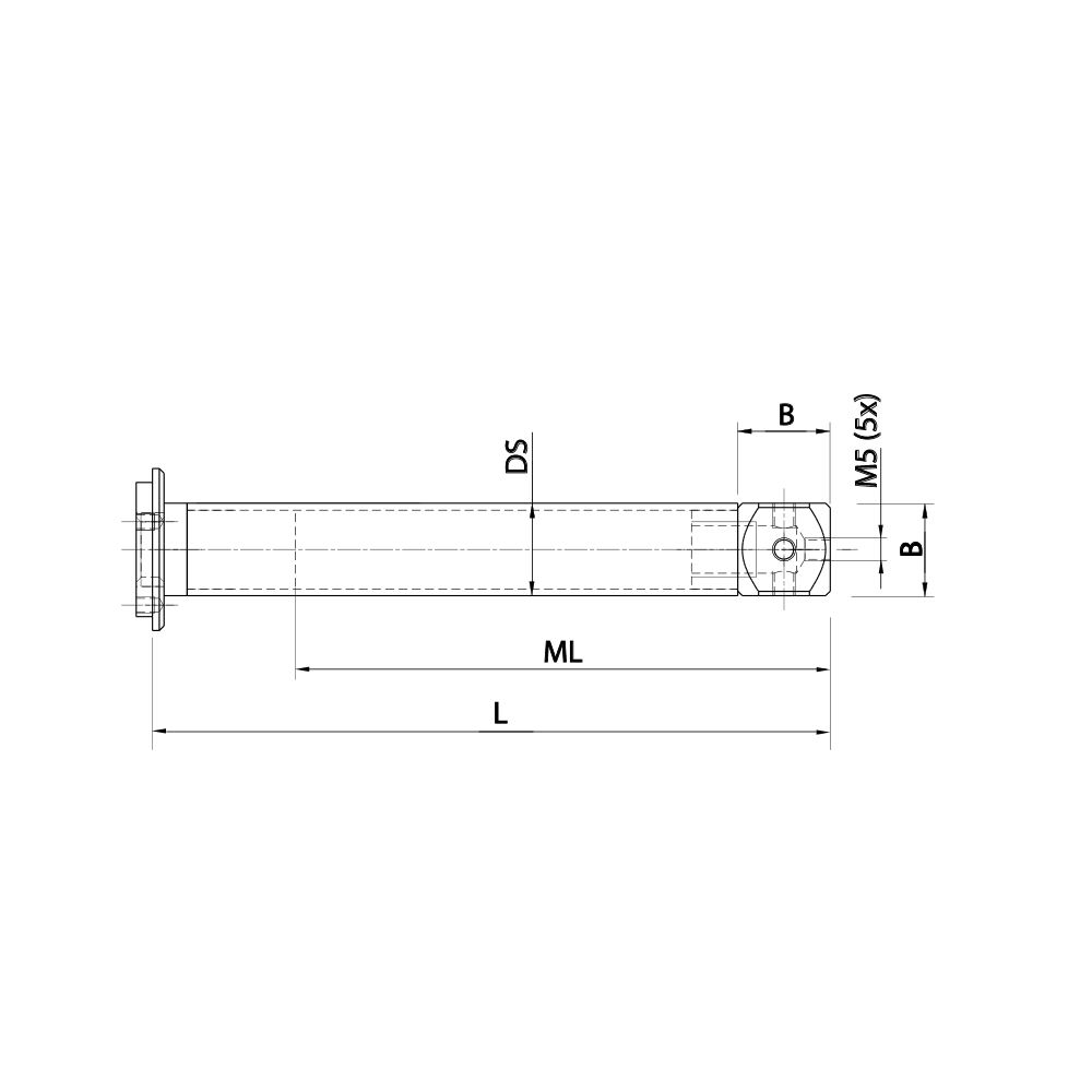 Drawing of product TV M5 011 15 060