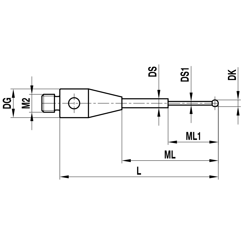 Drawing of product TH M2 005 03 018